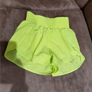 Neon Green Women's Shorts